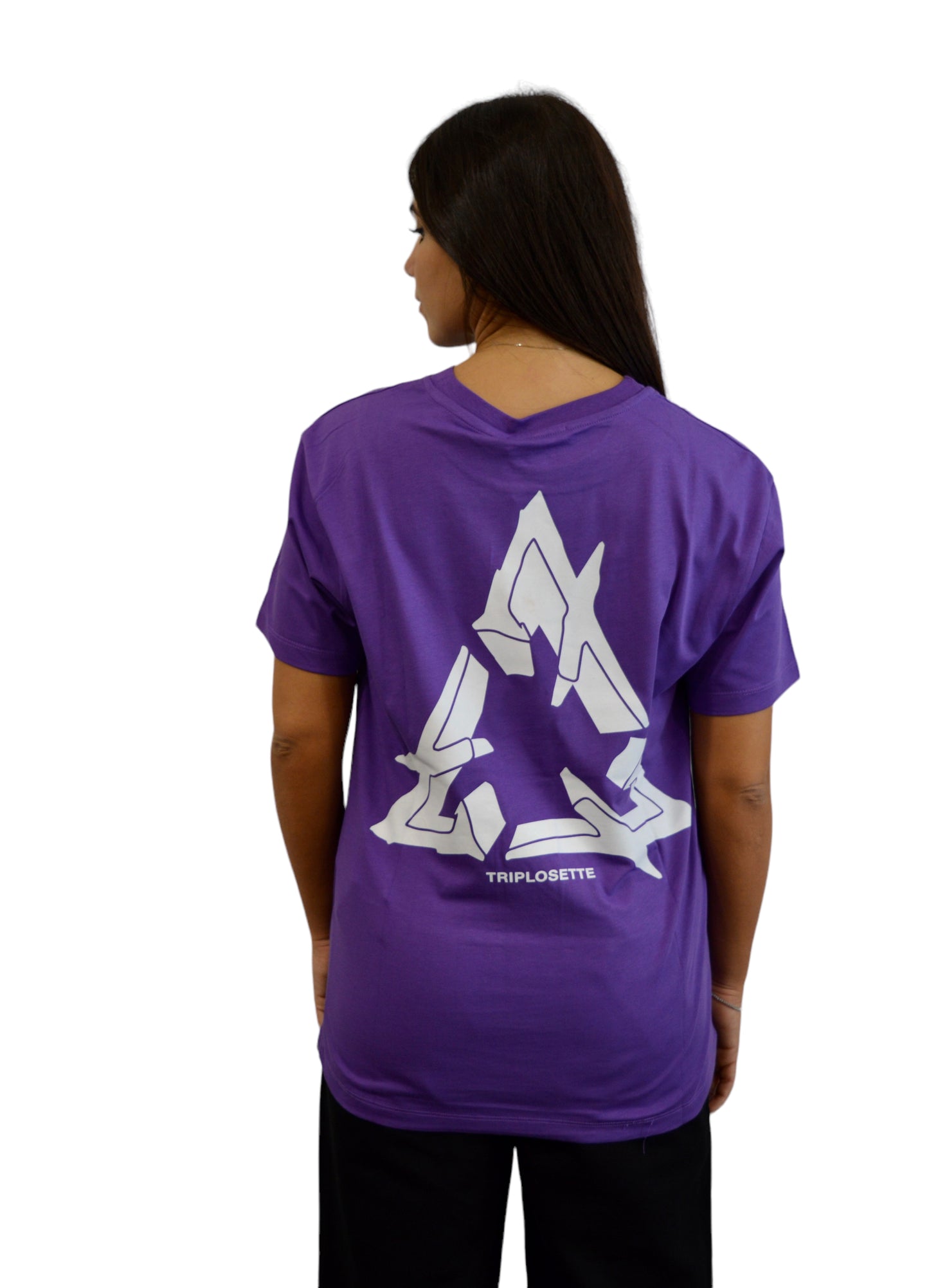 TRIPLOSETTE TSHIRT VIOLA